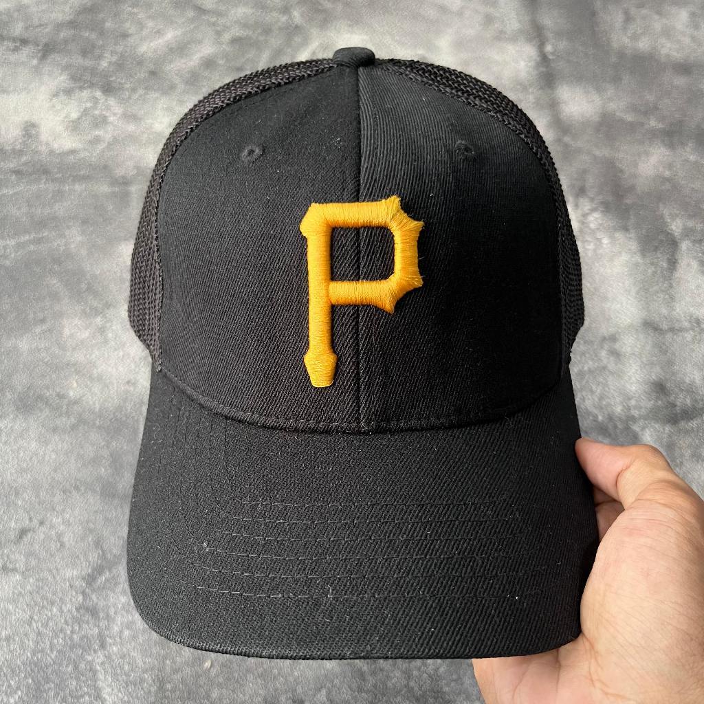 Topi MLB Pittsburgh Pirates P Hitam Cap Major League Baseball Original