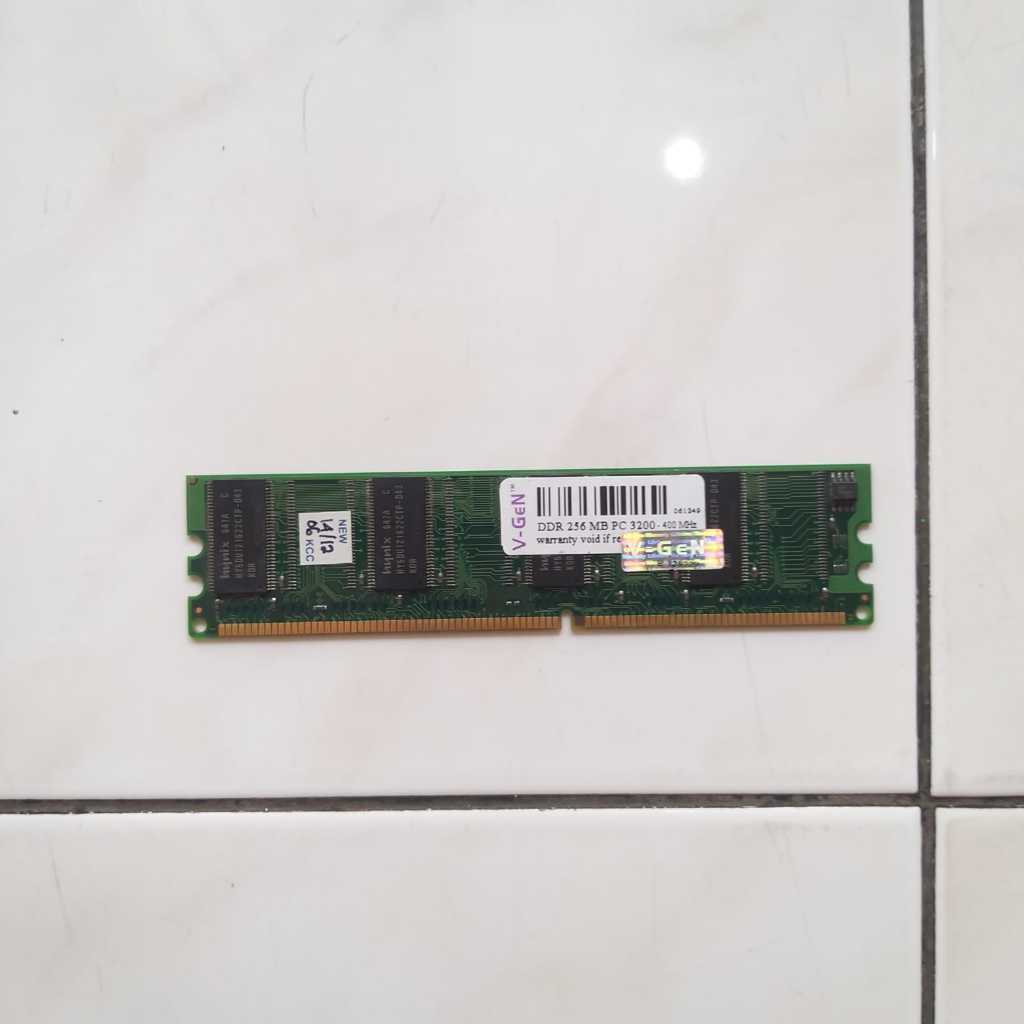 Memori RAM PC DDR1 ukuran 256 MB