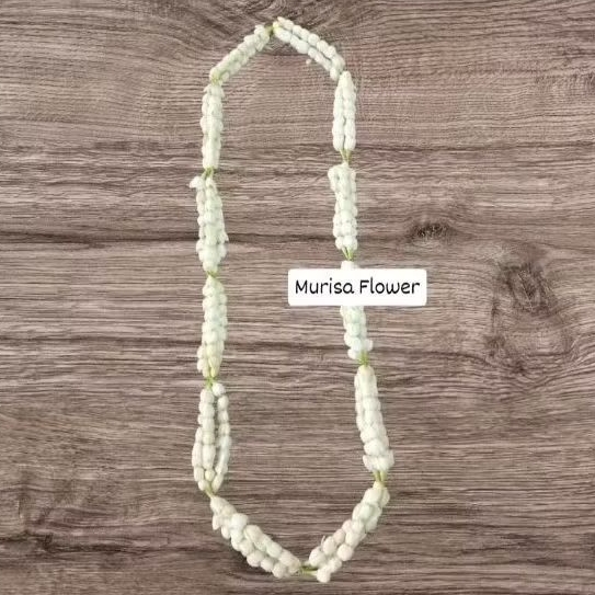 Kalung melati / ronce kalung bunga melati fresh 3 lapis