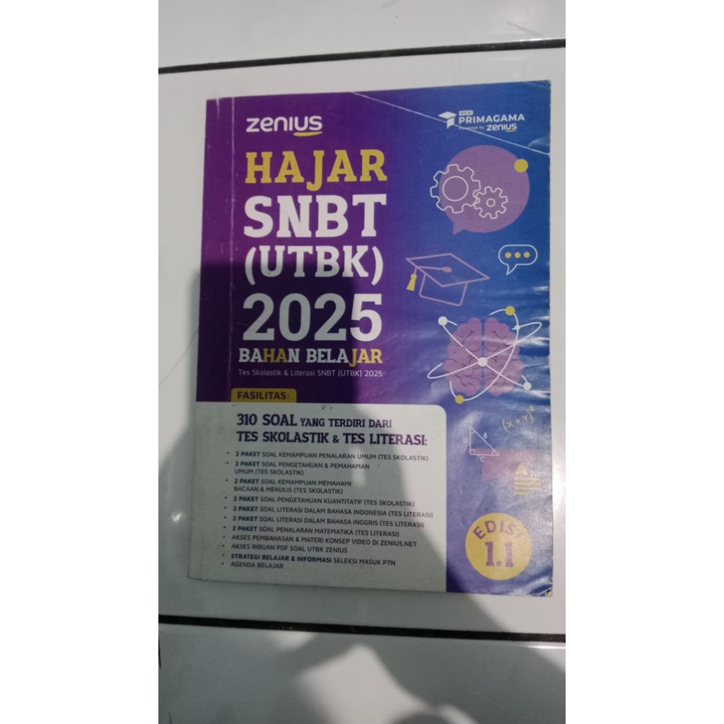 [preloved] buku utbk good condition bimbel zenius