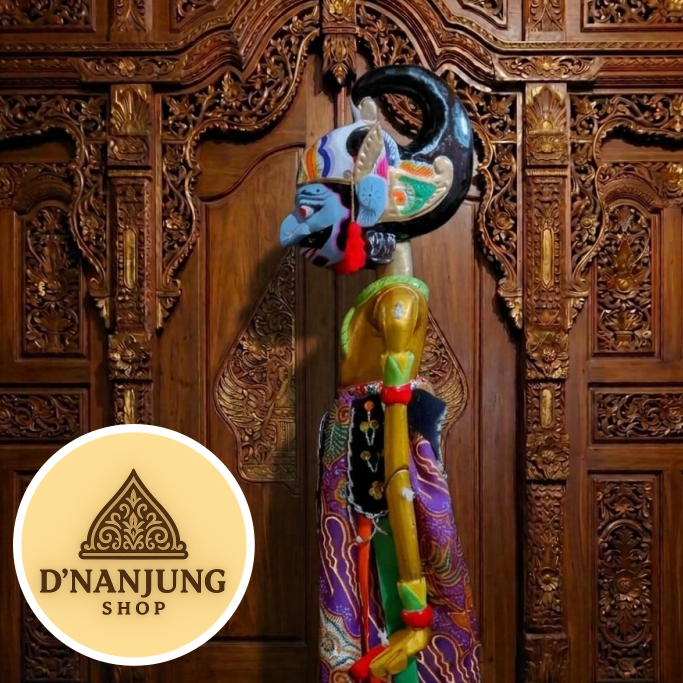 WAYANG GOLEK,WAYANG GOLEK BIMA/WAYANG GOLEK MURAH/HIASAN/KERAJINAN/MAINAN ANAK