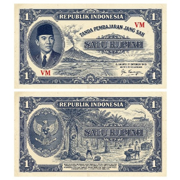 1 Rupiah Uang Sukarno Novelty Fantasi