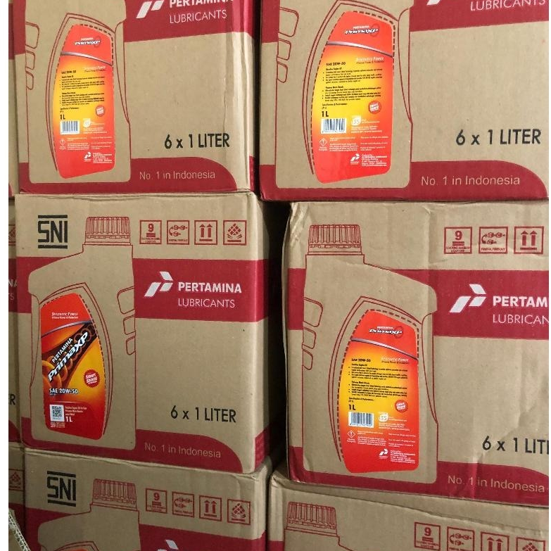 OLI PRIMA XP 1 LITER SAE 20W-50 1 DUS ISI 6