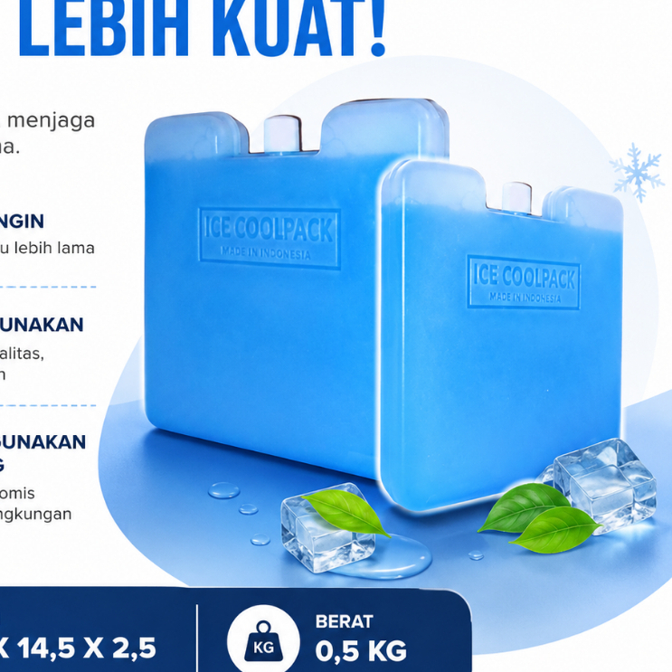 ICE PACK AIR COOLER / BLUE ICE PACKS / ICE PACK UNTUK ES KRIM
