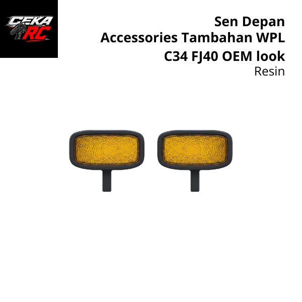 Sen Depan RC WPL C34 Landcruiser FJ40 Aksesoris RC