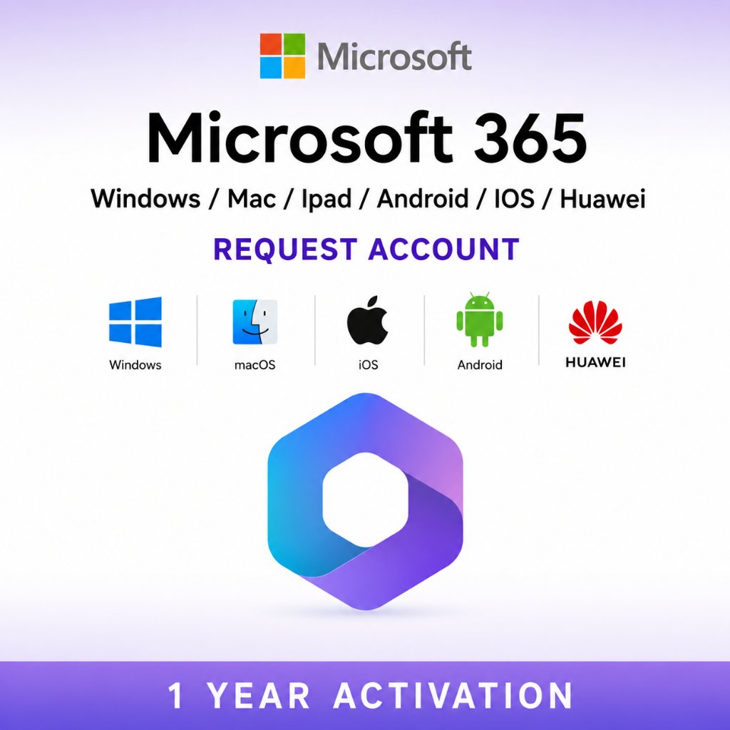Microsoft 365 For 5 Device - 1TB ORIGINAL