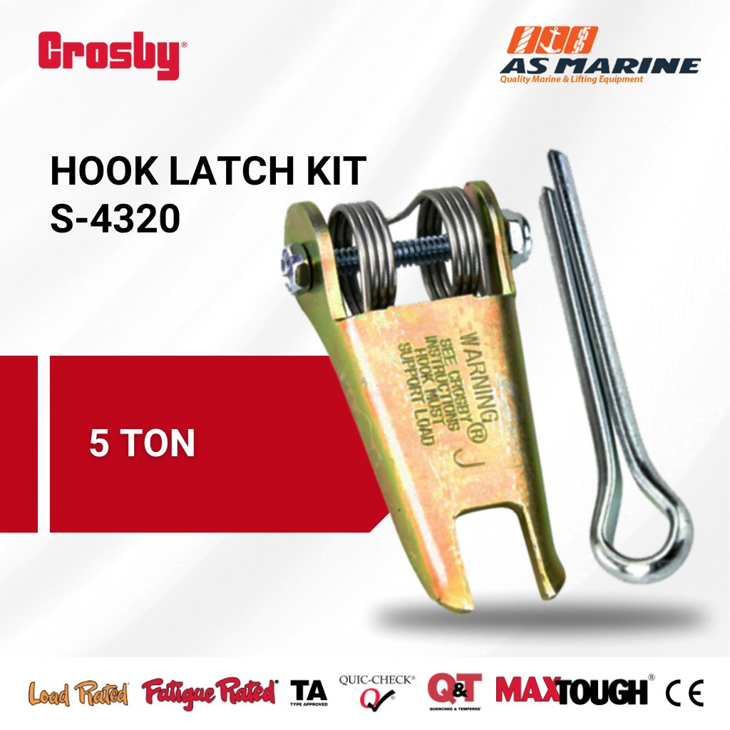 CROSBY Replacement Safety Latch Kit S4320 5 Ton Alloy