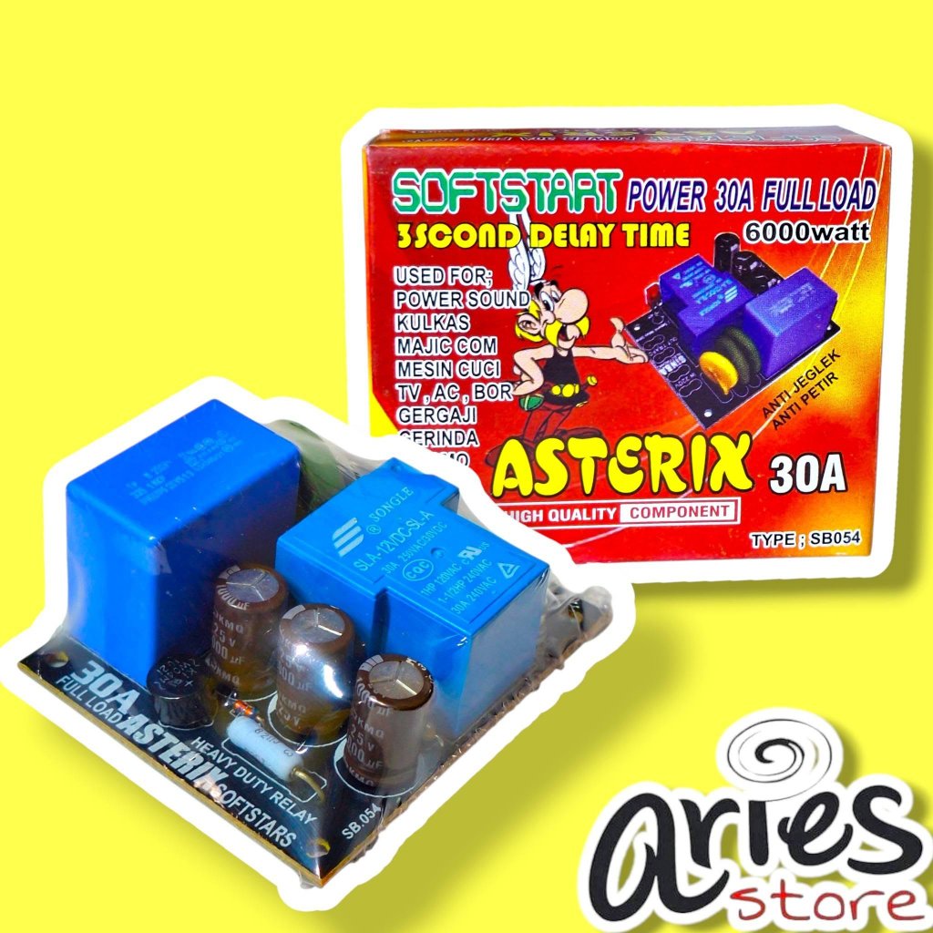 KIT SOFTSTART ASTERIX 30A FULL LOAD