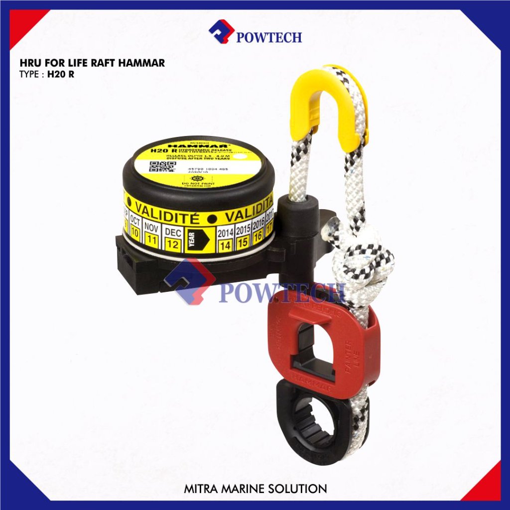 HRU For Life Raft Hammar Type H20 R  Hydrostatic Release  Hammar HRU For Life