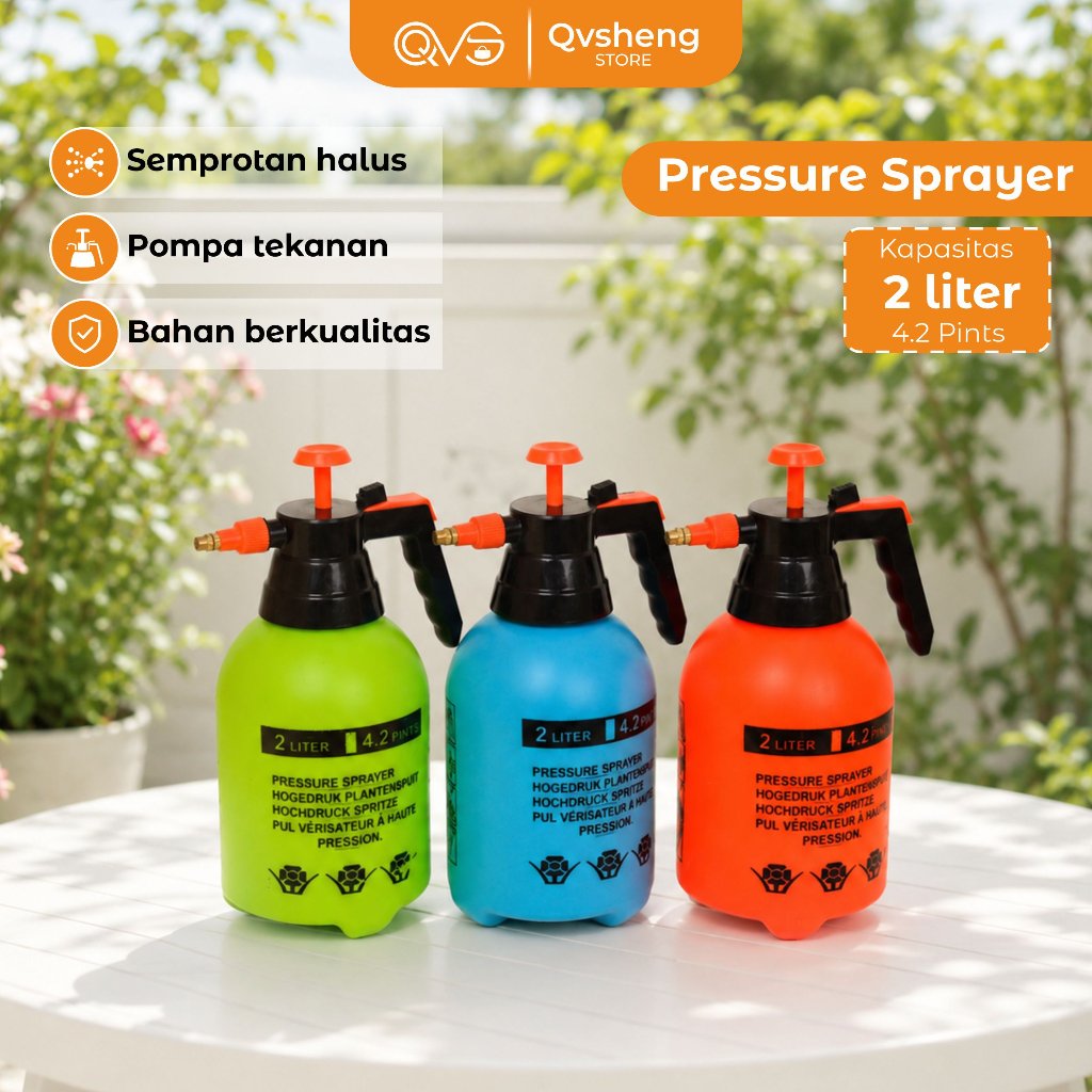 PRESSURE SPRAYER - SEMPROTAN AIR - BURUNG - TANAMAN - 2L