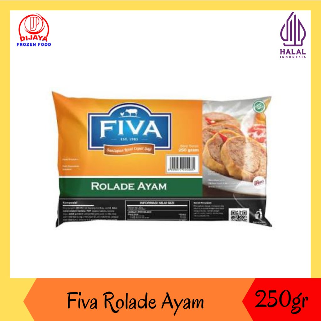 Fiva Rolade Ayam & Sapi - Rolade Frozen 250gr & 400gr
