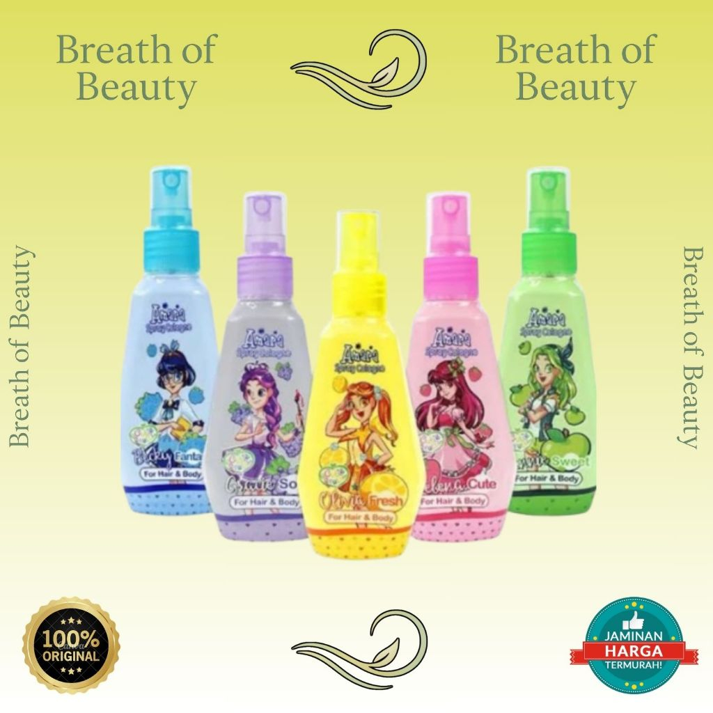 Amara Spray Cologne / Parfum Anak / Cologne Anak | breathofbeauty