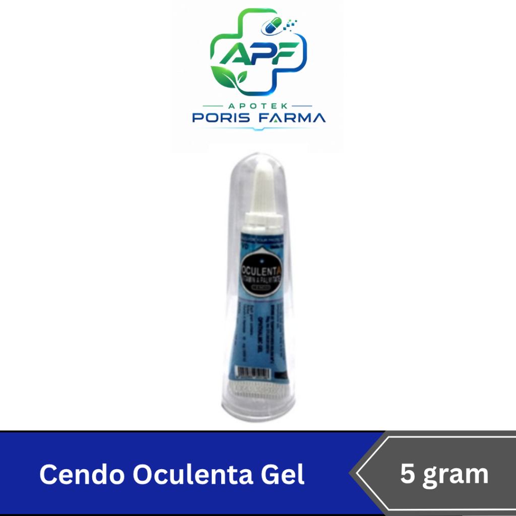 Cendo Oculenta Ophthalmic Gel 5gram - Salep Mata Vitamin A