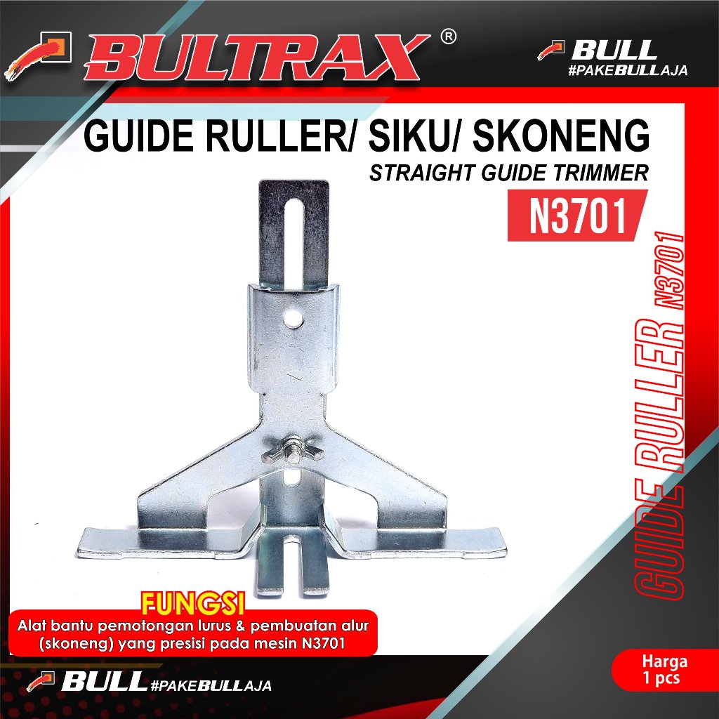 Bultrax N3701 guide ruller/ siku/ skoneng/ straight guide trimmer