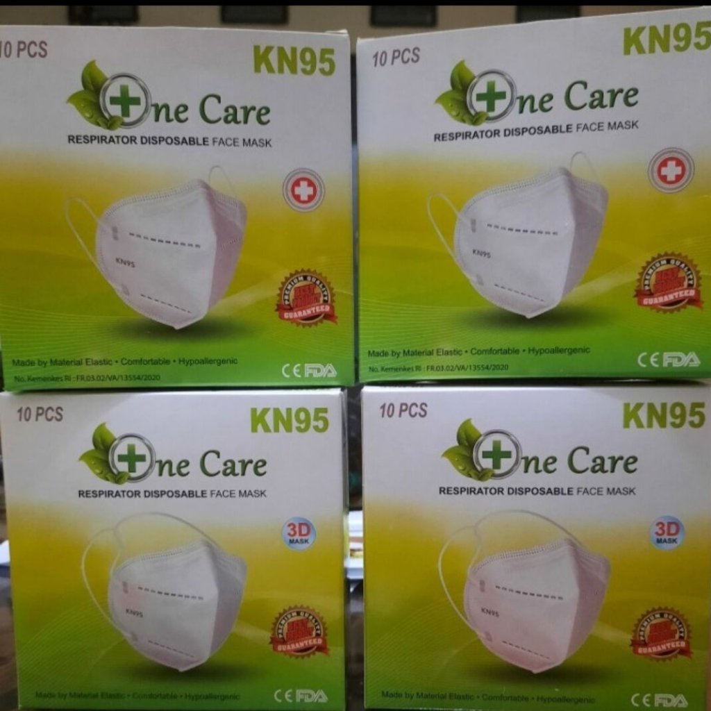 Masker KN95 ONE CARE 5PLY 3D Mask