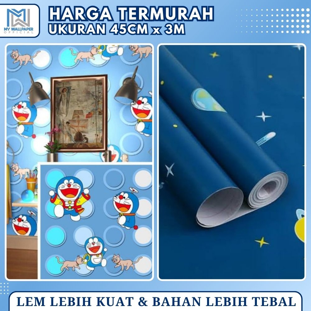 Wallpaper Dinding Doraemon Stiker Dinding Doraemon Walpaper Dinding Doraemon Wallpeper Karakter