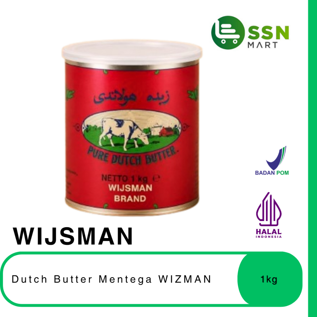 SSNMart WIJSMAN Dutch Butter Mentega WIZMAN 1kg