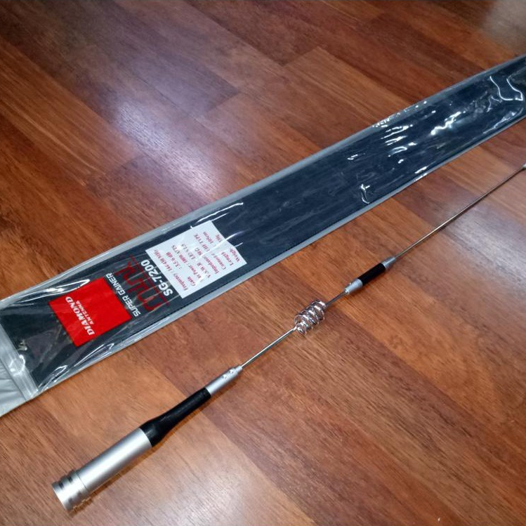 ANTENA SUPER GAINER SG7200 SG-7200 SUPERGAINER DUALBAND UNTUK RIG DAN HT