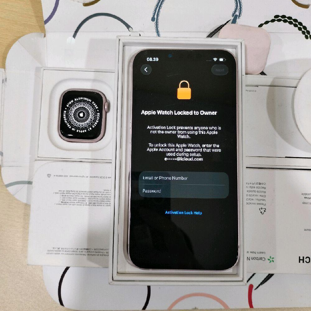 iWatch Series 9 iBox (ID/A)(RCX72X) Nyangkut icloud