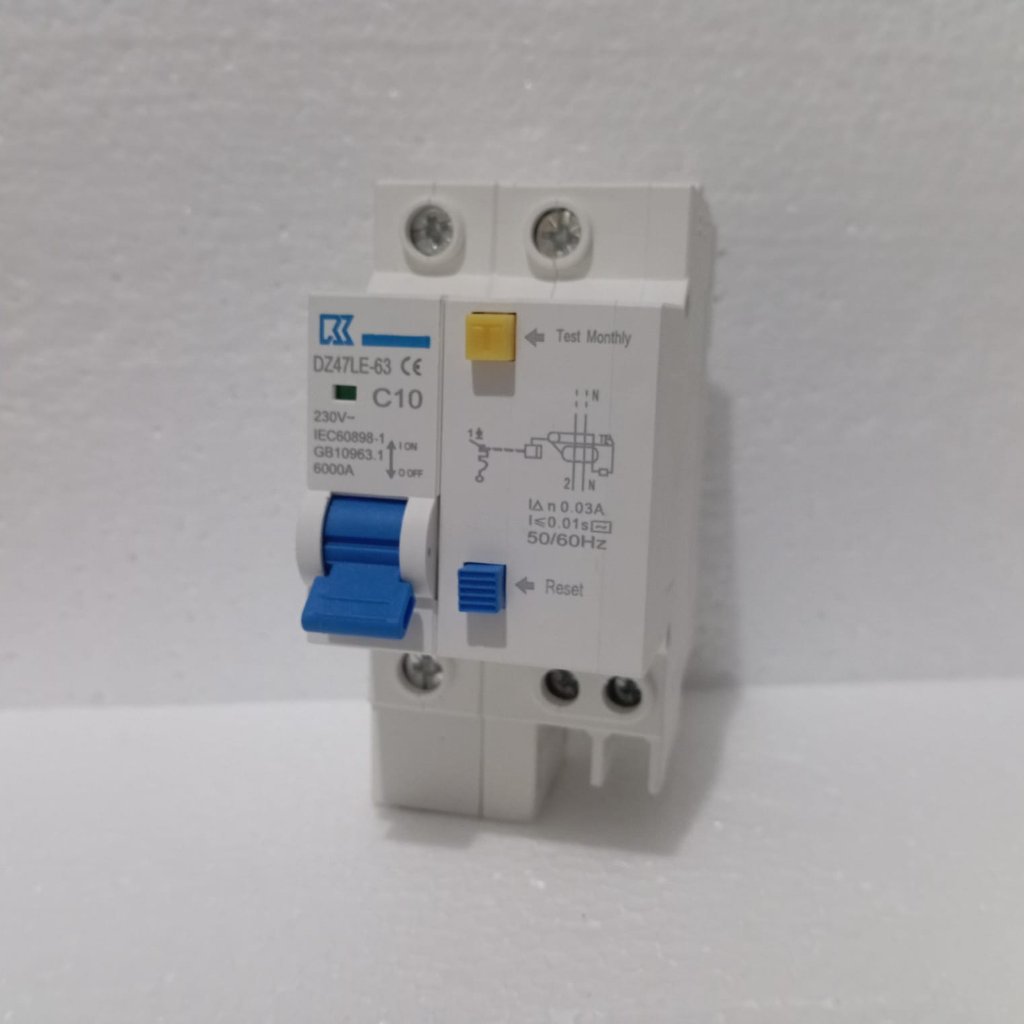 DZ47LE-63 1P+N 6A,10A ORIGINAL TERBARU BARU BERKUALITAS