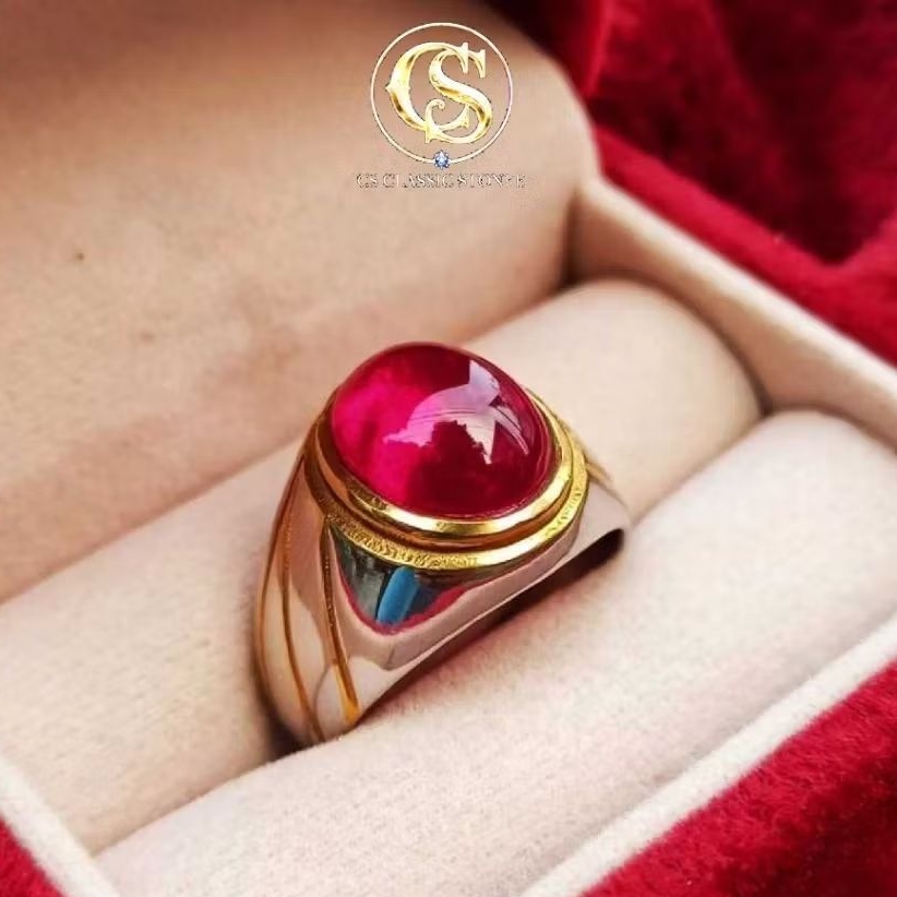 cincin batu merah siam bangkok original