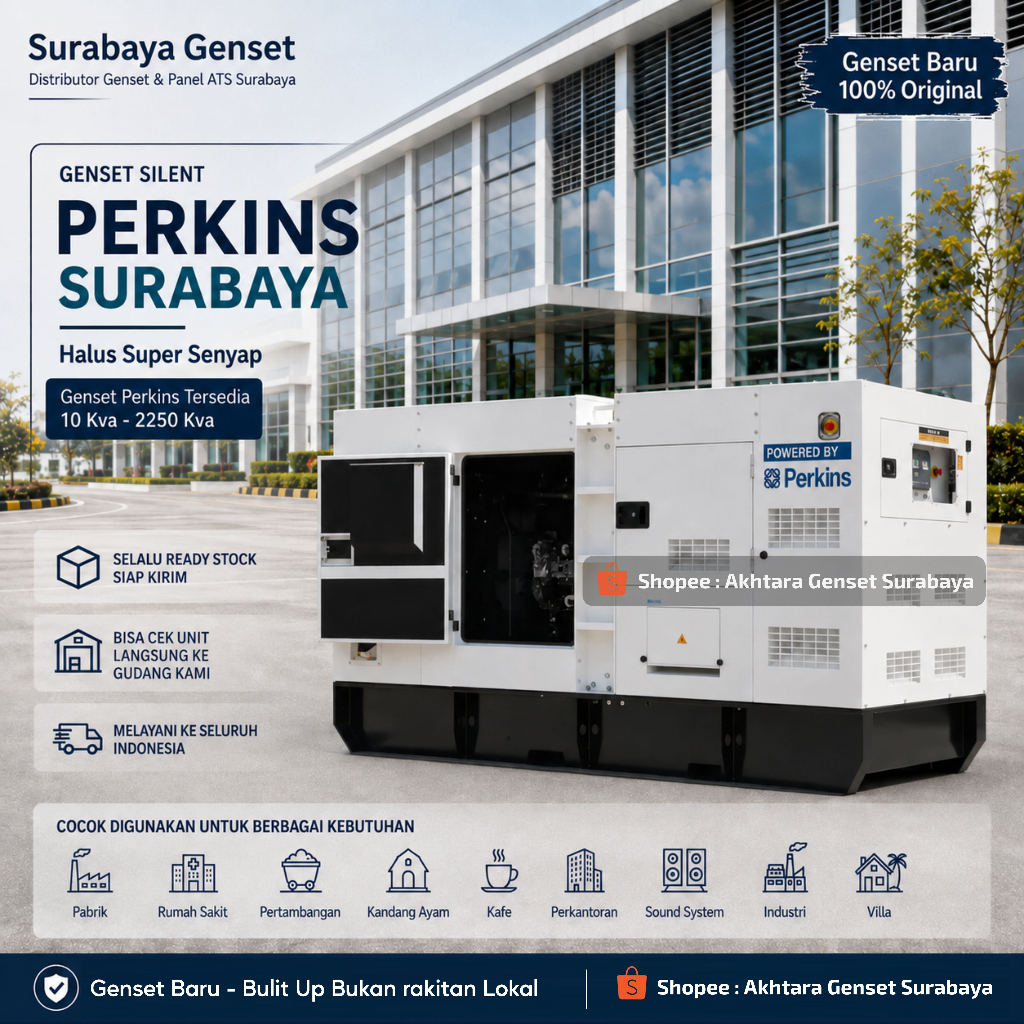 Perkins 40 Kva Genset Diesel