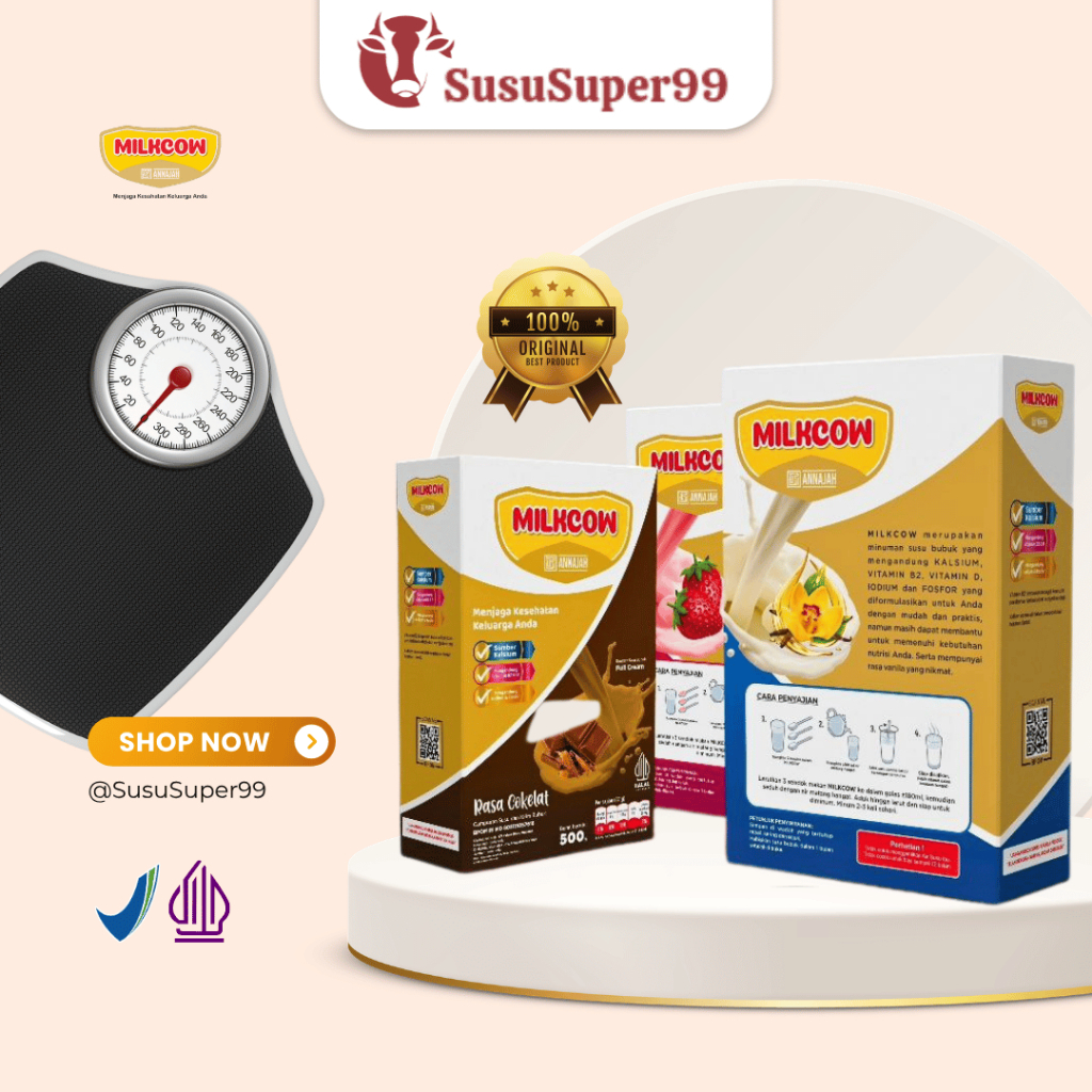 MILKCOW 500gr | Susu Gemuk dan Nafsu Makan BPOM