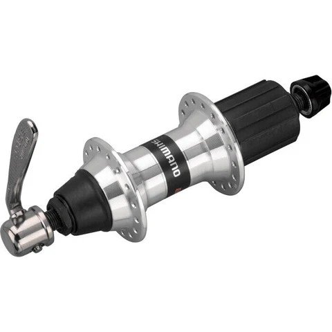 Hub Belakang Freehub 36H Shimano FH-RM60 (SILVER) 8 9 10 Speed OLD 135mm Belakang Saja NOS Vintage Q