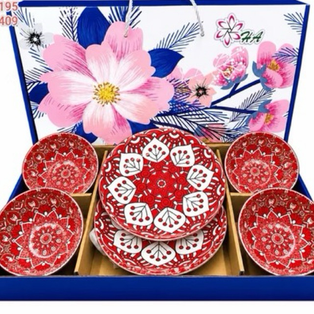 Set Piring dan mangkok Keramik