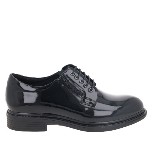 Bocorocco U. Malpensa 110A Nero - Sepatu Pantofel Pria Kulit Asli (Sepatu Dinas PDH Polri TNI)