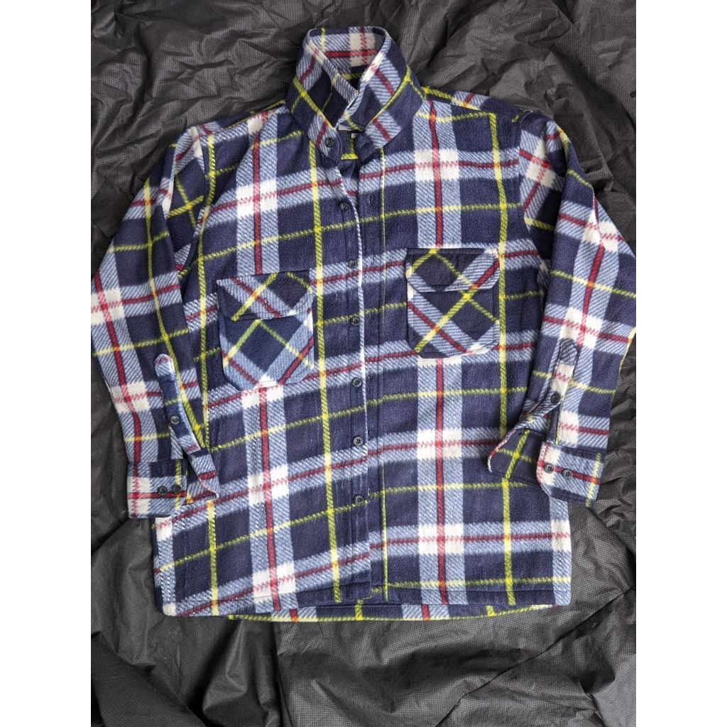 Jaket Outer Flanel Wol Tebal