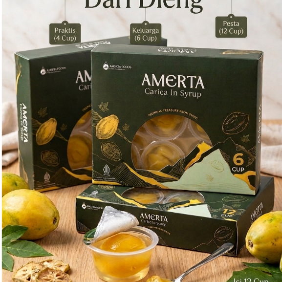 Amerta carica | manisan khas Dieng | Carica Khas Dieng
