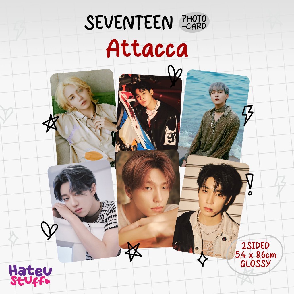 Seventeen Unofficial Photocard Attaca