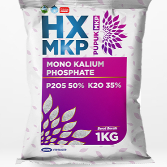 KODE 009 PUPUK PEMBUAHAN MKP HEXTAR MALAYSIA 1 KG | HX MKP P2O5 50% K2O 35% | PUPUK PEMICU BUNGA & P