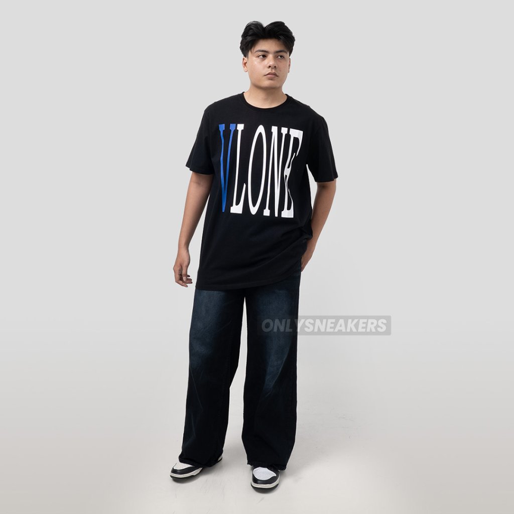 VLONE STAPLE CLASSIC BLUE BLACK TEE