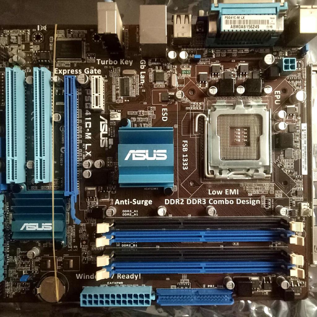 Motherboard G41 Asus Gigabyte LGA 775 ddr3