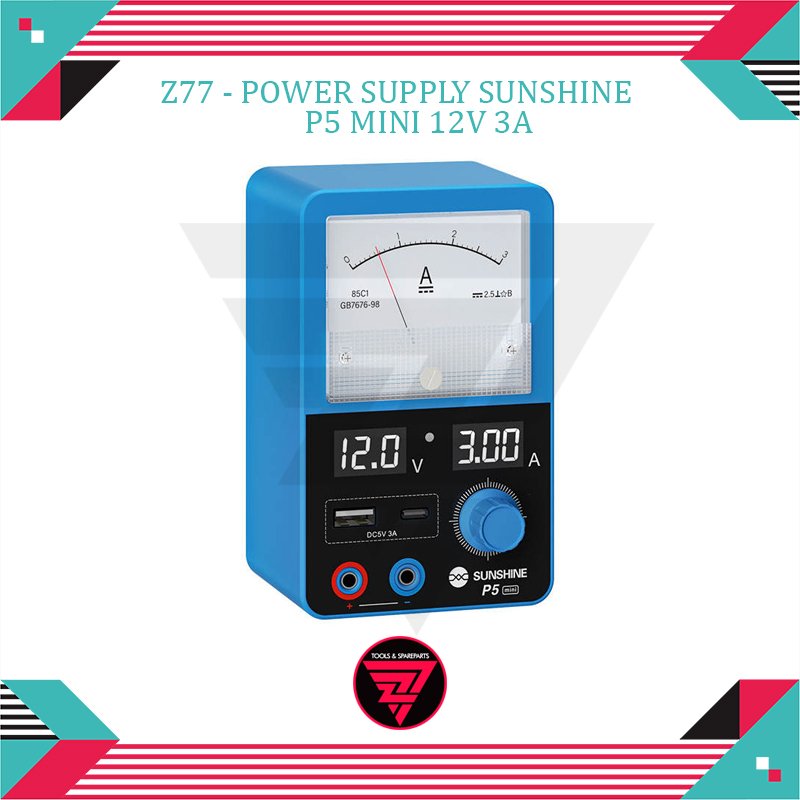 Z77 - Power Supply Sunshine P5 Mini 12V 3A / DC Psu P5 Mini 12 Volt 3 Amper - Sunshine
