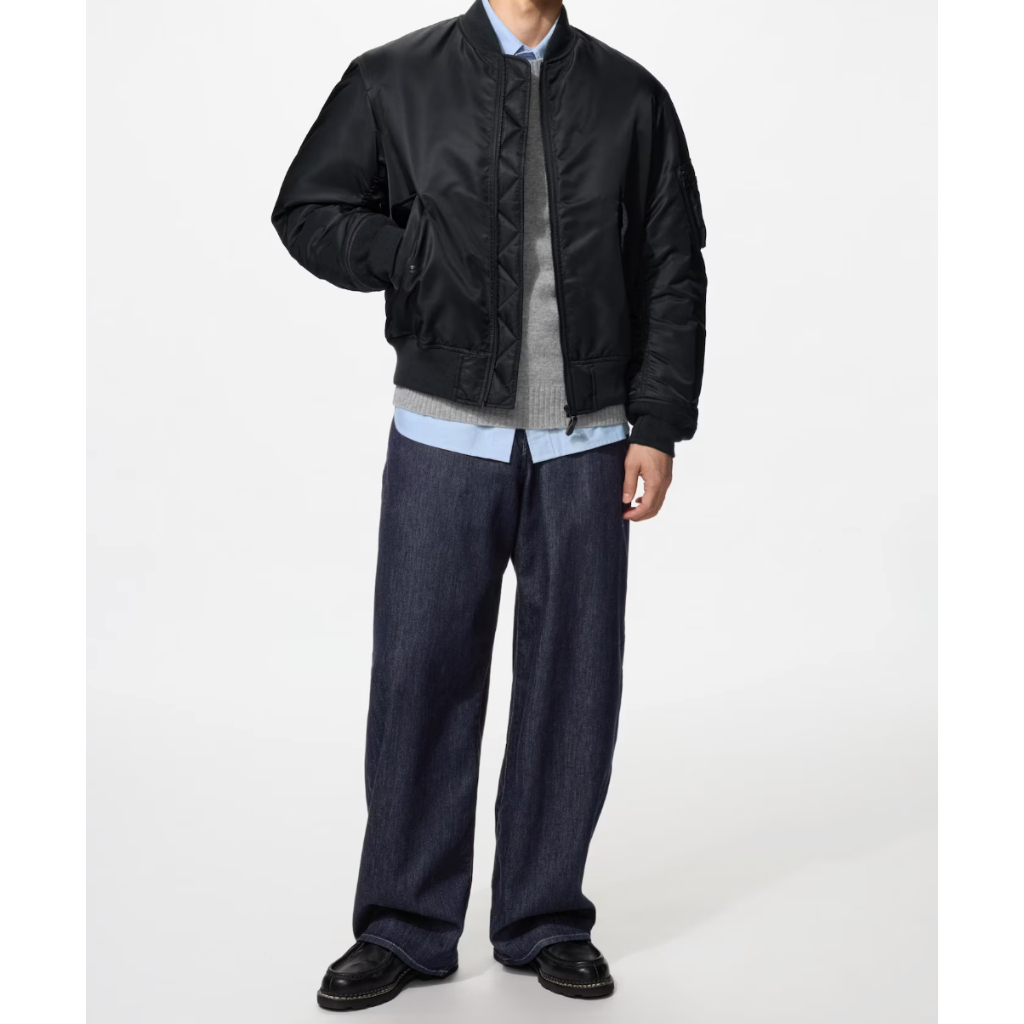 MEN EZY Barrel Jeans UNIQLO