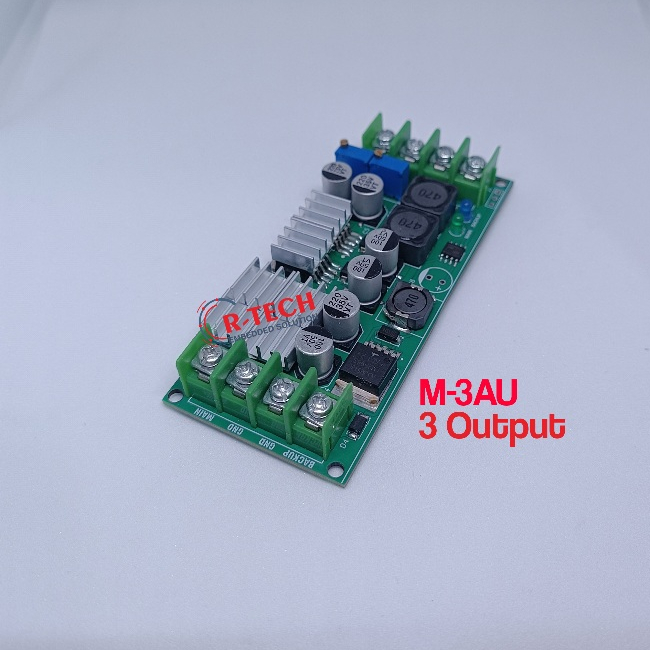 Modul UPS ATS DC Auto Transfer Switch 2 Output atau 3 Ouput