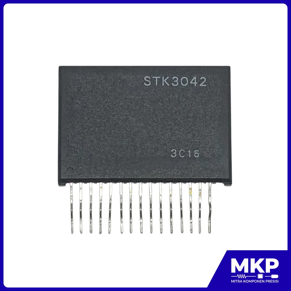 STK3042 IC VOLTAGE AMPLIFIER AUDIO 2 CHANNEL ORIGINAL BARU STK 3042