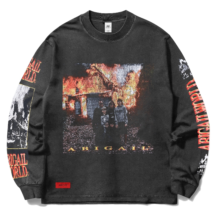 Abigail Clothing - ''SCORCH LS'' - Oversized Longsleeve T-Shirt