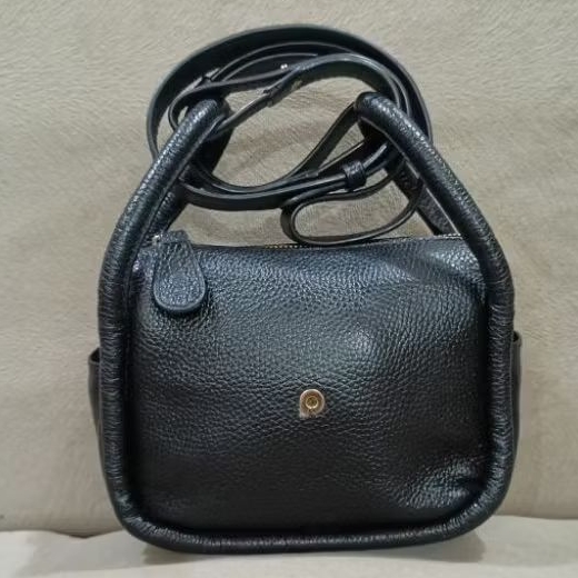 TAS SELEMPANG PAPILLON K 3510 SEKEN WARNA HITAM MULUS