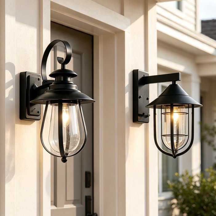 Lampu hias dinding taman anti air hujan OUTDOOR WATERPROOF garden modern minimalis elegan lighting l