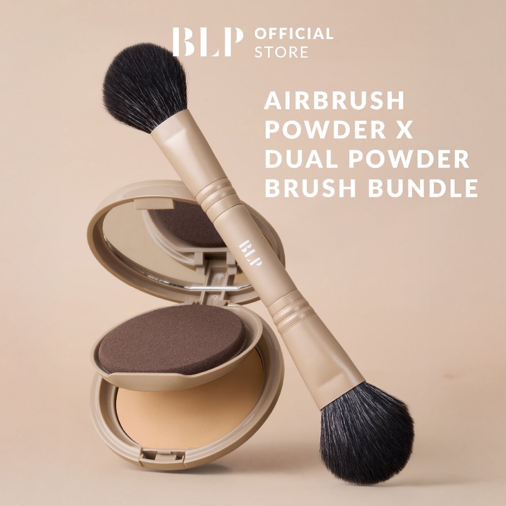 BLP - Airbrush Powder x Dual Powder Brush - Bundle