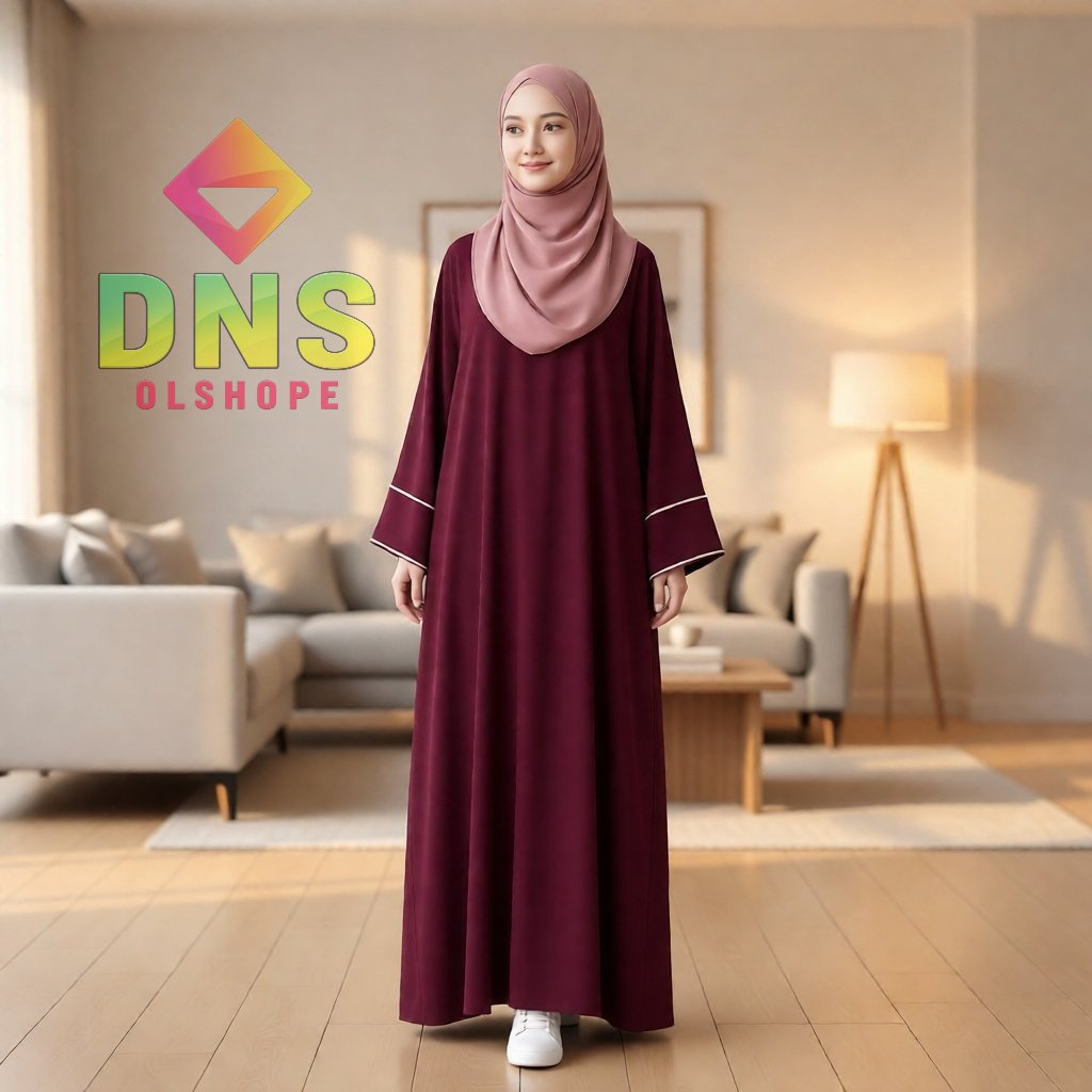 MODEL GAMIS BROKAT SIMPLE ELEGAN ANAK 10-13 Tahun Rumi Kids Crinkle Airflow Mix Brukat Premium Baju 