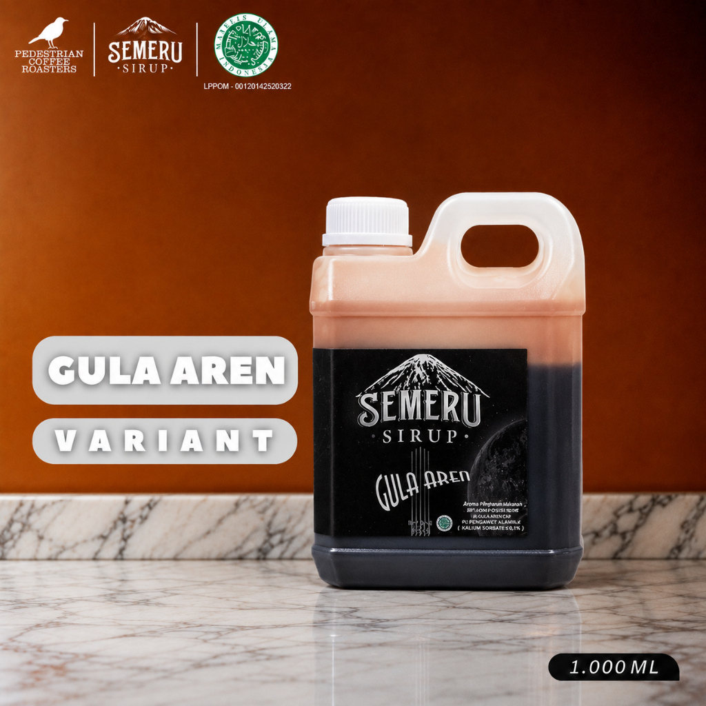Gula Aren Cair 1kg / Gula Aren / Semeru Sirup / 1000gr