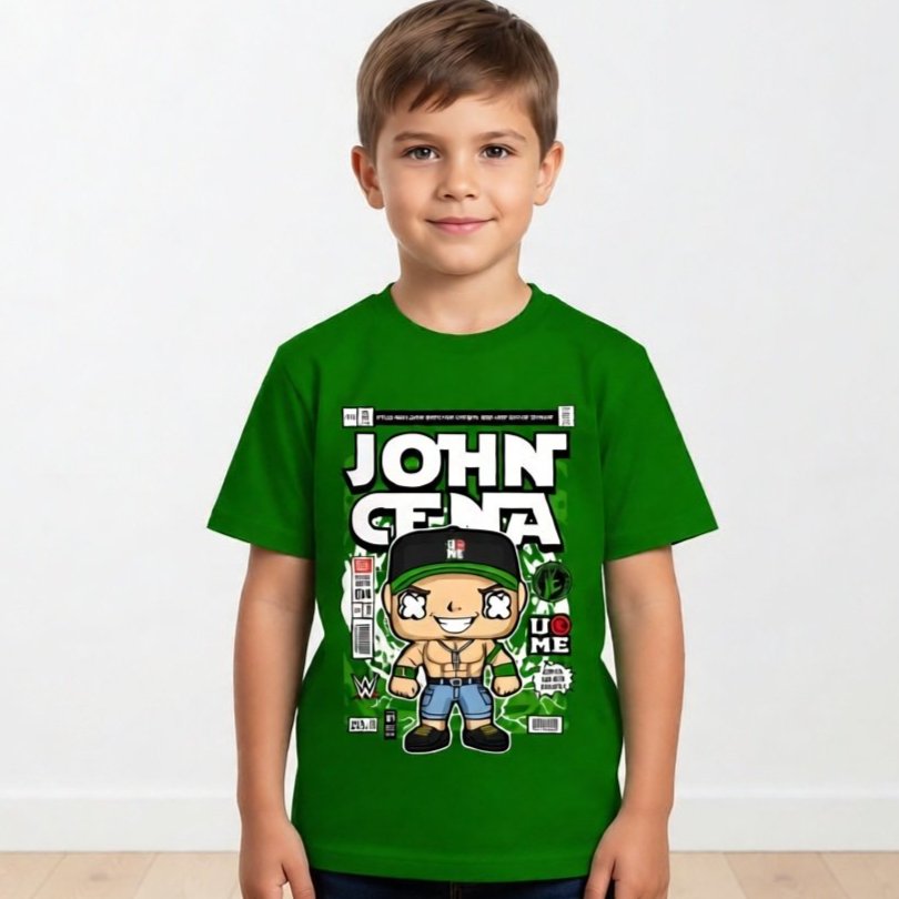 Kaos Baju Tshirt Custom Pria Wanita Anak Dewasa Custom WWE Smackdown John Cena