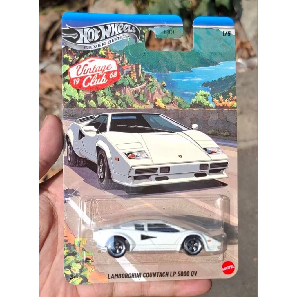 Hot Wheels Vintage 1968 Club - Lamborghini Countach LP 5000 QV