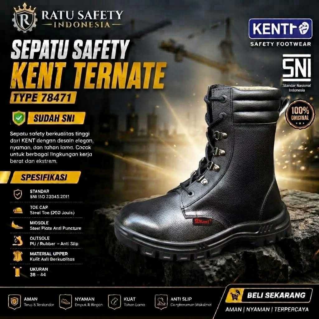 Kent Ternate 78471 Sepatu Safety PDL Original