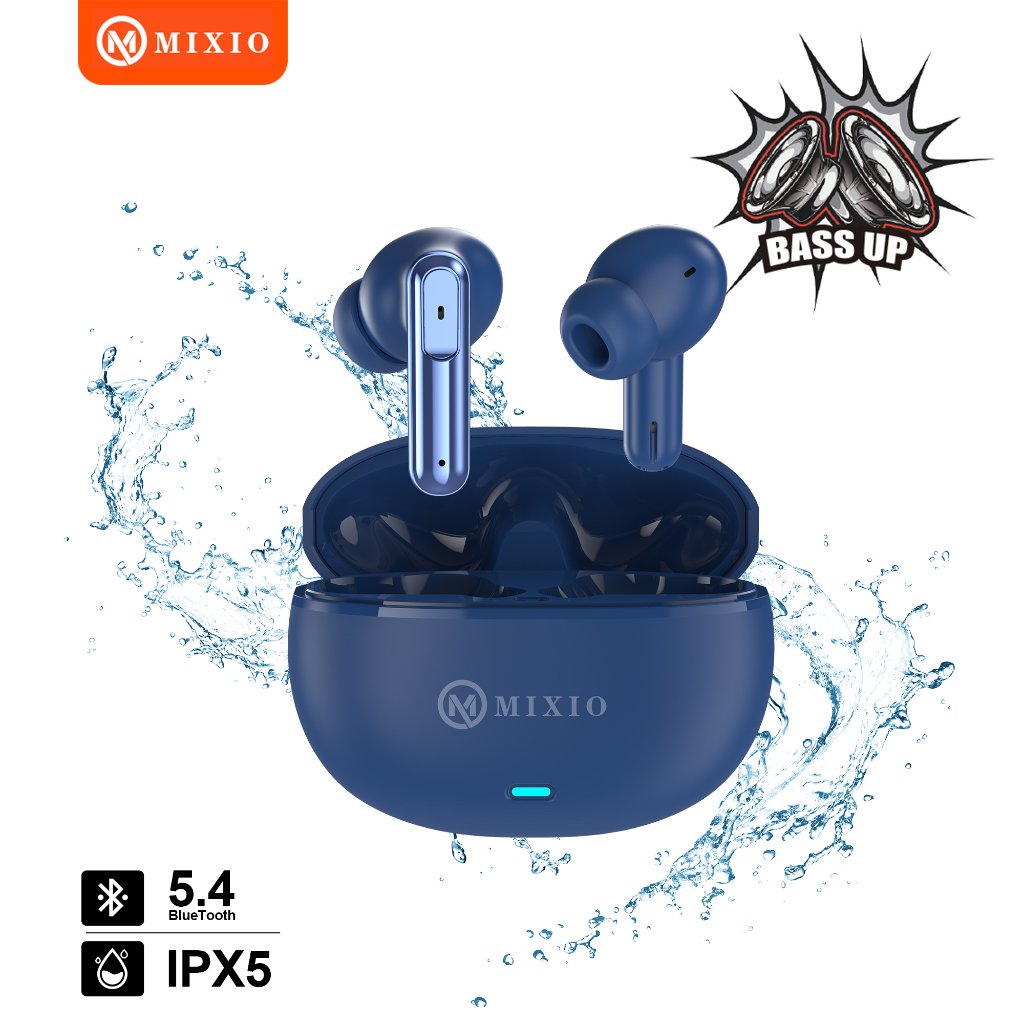 MIXIO X16 TRUE WIRELESS BLUETOOTH EARPHONE TWS MINI EARBUDS